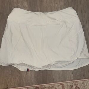 Rhoback White Skort